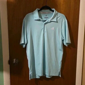Adidas Golf Polo Baby Blue S